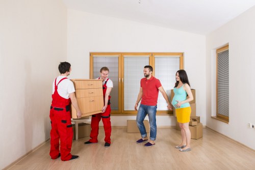 Local movers handling a last-minute flat relocation in Waterloo