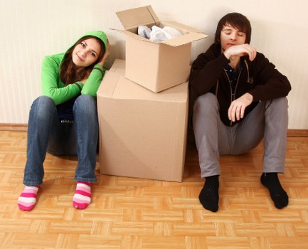 Local movers handling an apartment relocation in Waterloo
