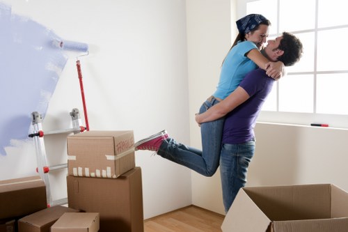 Moving truck service helping with a residential move in Waterloo