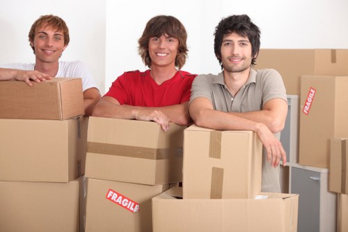 Local movers packing and transporting household items in Waterloo