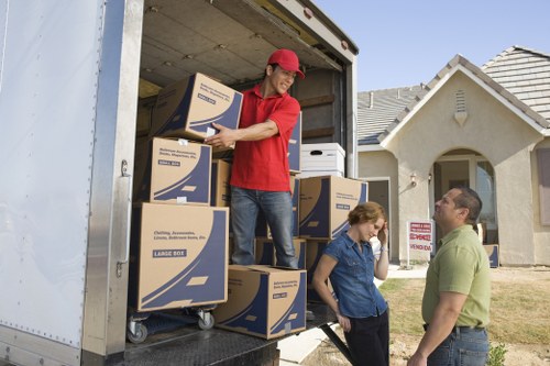 Prepared flat removal service for a residential move in Waterloo with packing and transport support