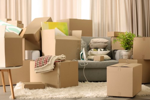 Charity donation of reusable furniture from a Waterloo clearance