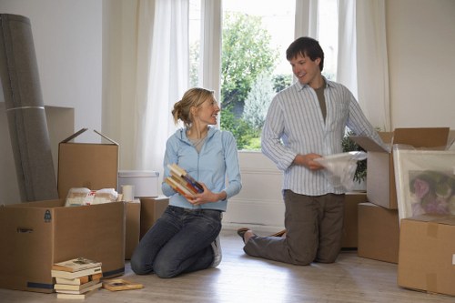 Professional Waterloo removal van service handling home and office moves