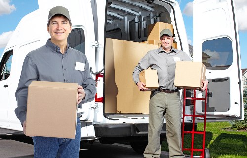 Business move team coordinating office removals in Waterloo