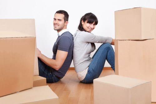 Packing and furniture handling for a Waterloo house move
